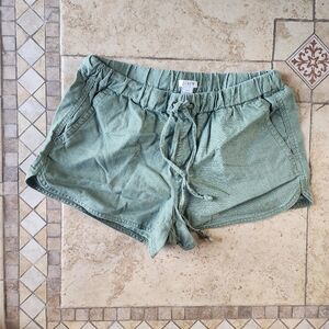 Women's J.Crew Green Casual Shorts